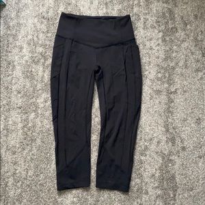 Lululemon Cropped Black Leggings